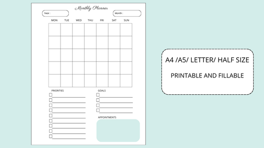 Plan and Habit - Print&Plan