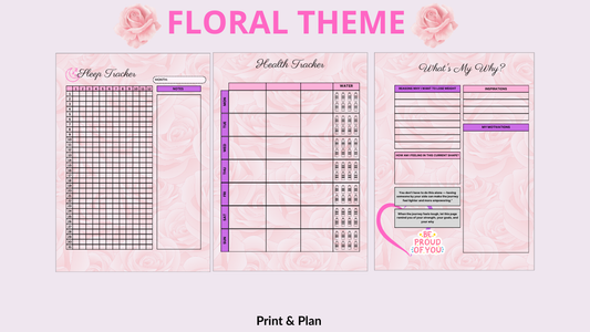 Weight loss planner - Print&Plan