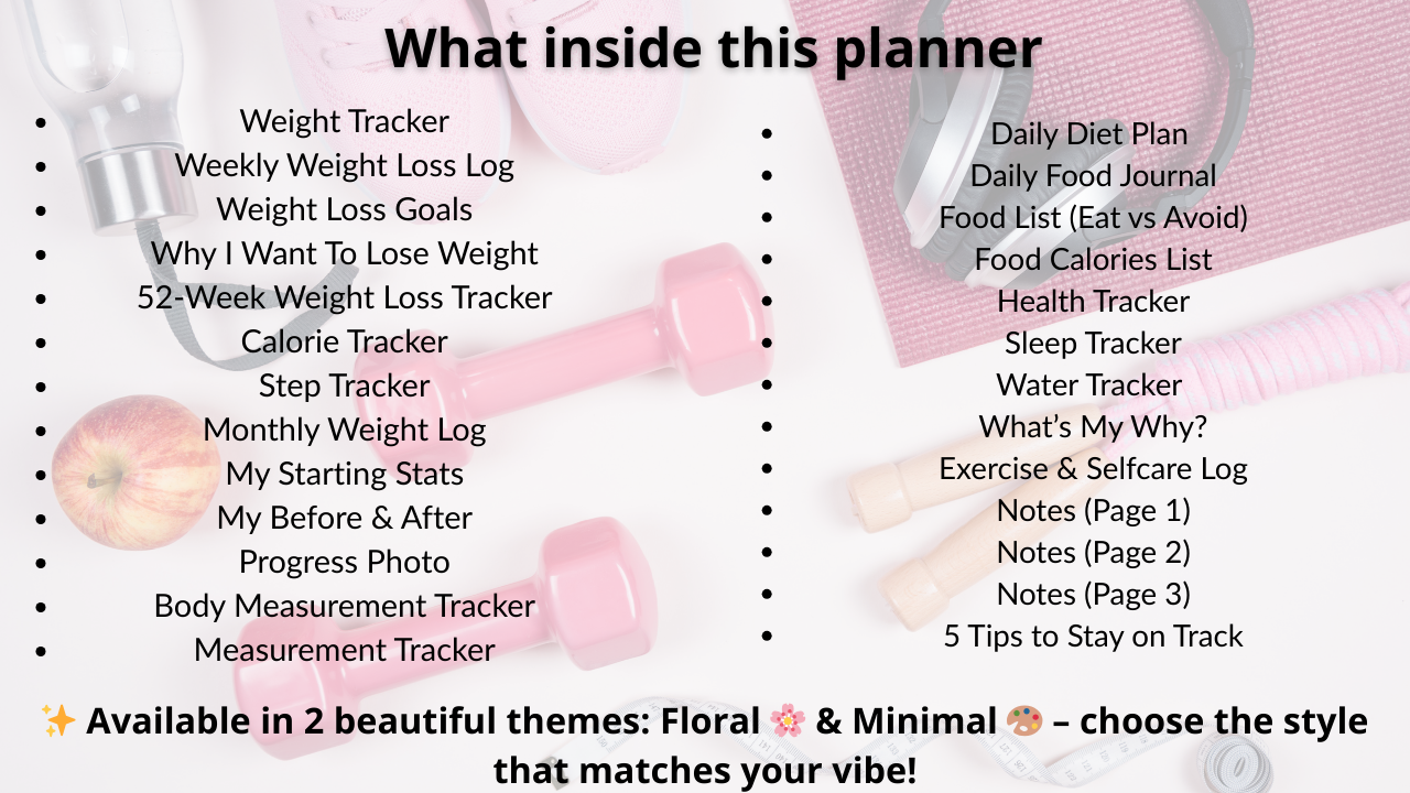 Healthy Life Bundle - Print&Plan