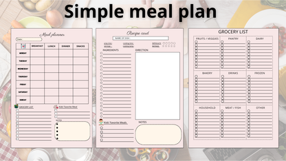 Healthy Life Bundle - Print&Plan