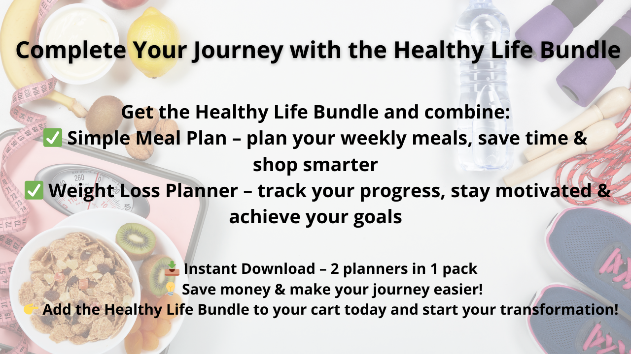 Healthy Life Bundle - Print&Plan