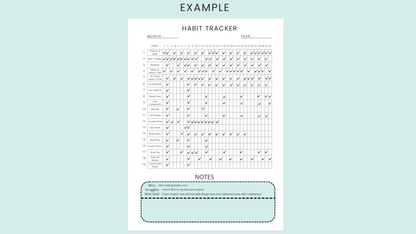 Plan and Habit - Print&Plan