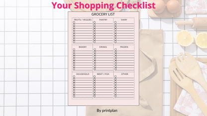 Simple Meal Plan - Print&Plan